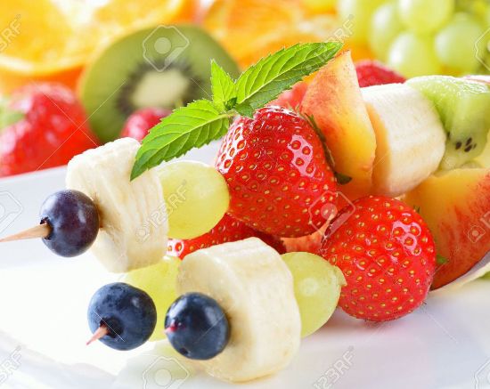 Picture of Carrie with Fruit